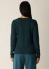 Bubble Jacquard Round Neck Top