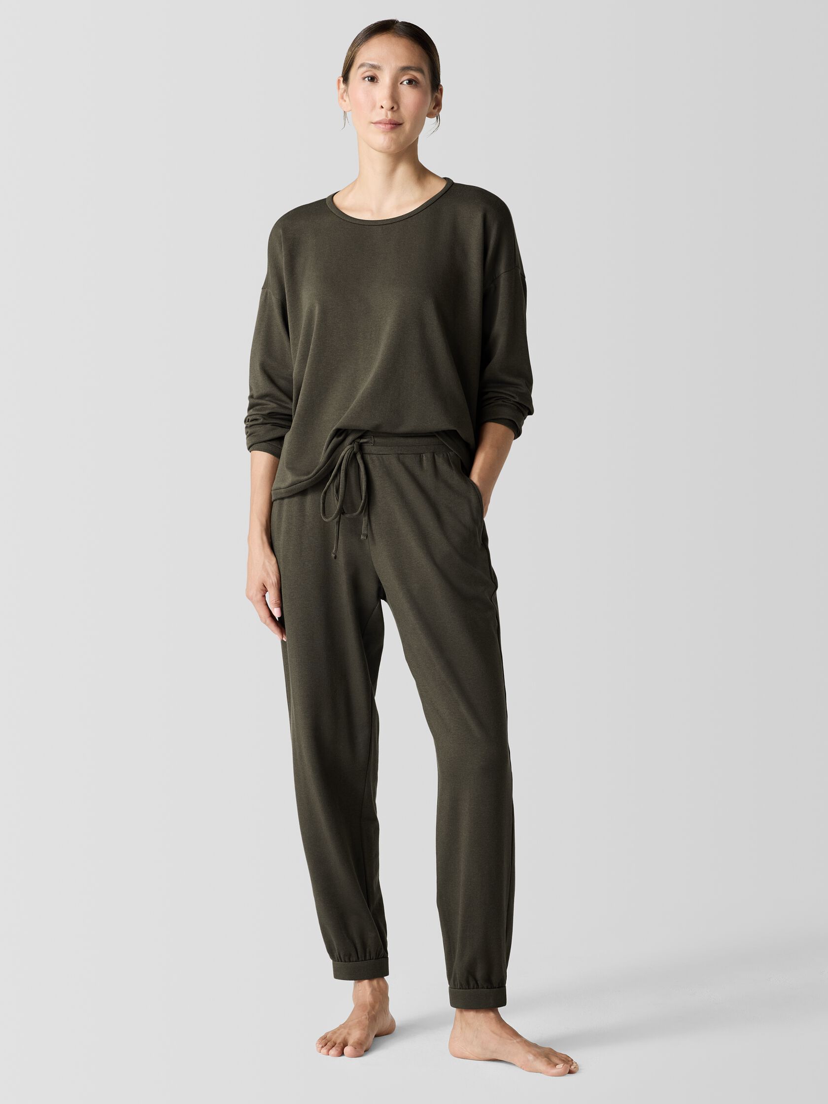 Cozy Brushed Terry Hug Jogger Pant
