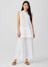 Organic Handkerchief Linen Sleeveless Shirt