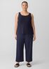 Organic Cotton Pucker Straight Pant
