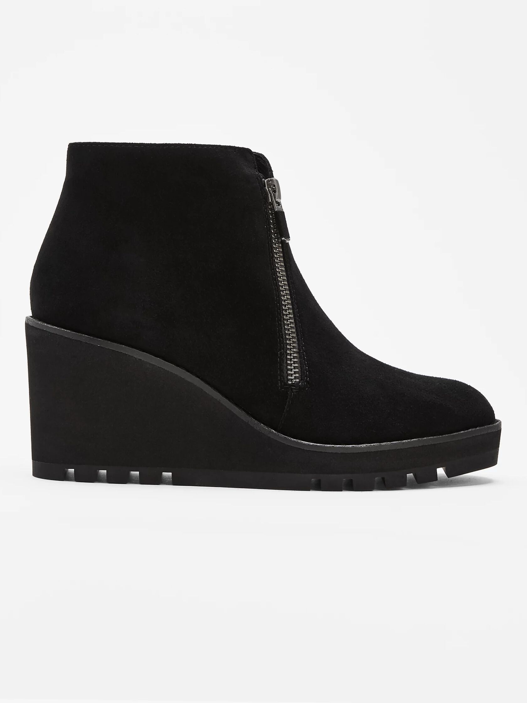 Alto Wedge Bootie in Suede