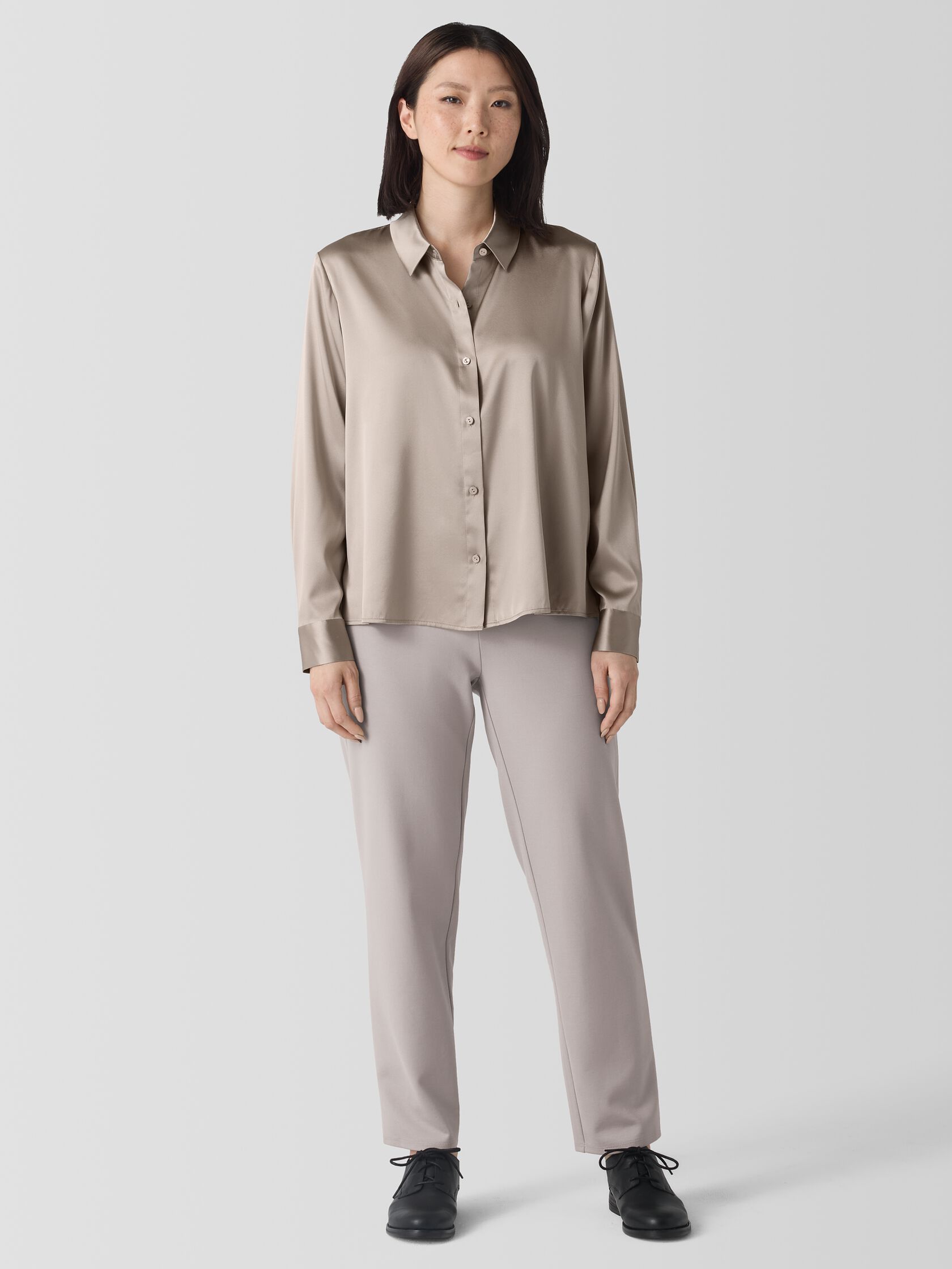 Washable Flex Ponte Straight Pant