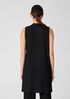 Wide Rib Stretch Mock Neck Dress