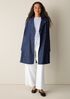 Lightweight Organic Cotton Denim Trench Coat
