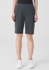 Pima Cotton Stretch Jersey Walking Shorts