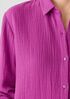 Organic Cotton Lofty Gauze Classic Collar Shirt