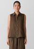 Organic Handkerchief Linen Sleeveless Shirt