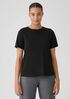 Organic Pima Cotton Jersey Round Neck Tee