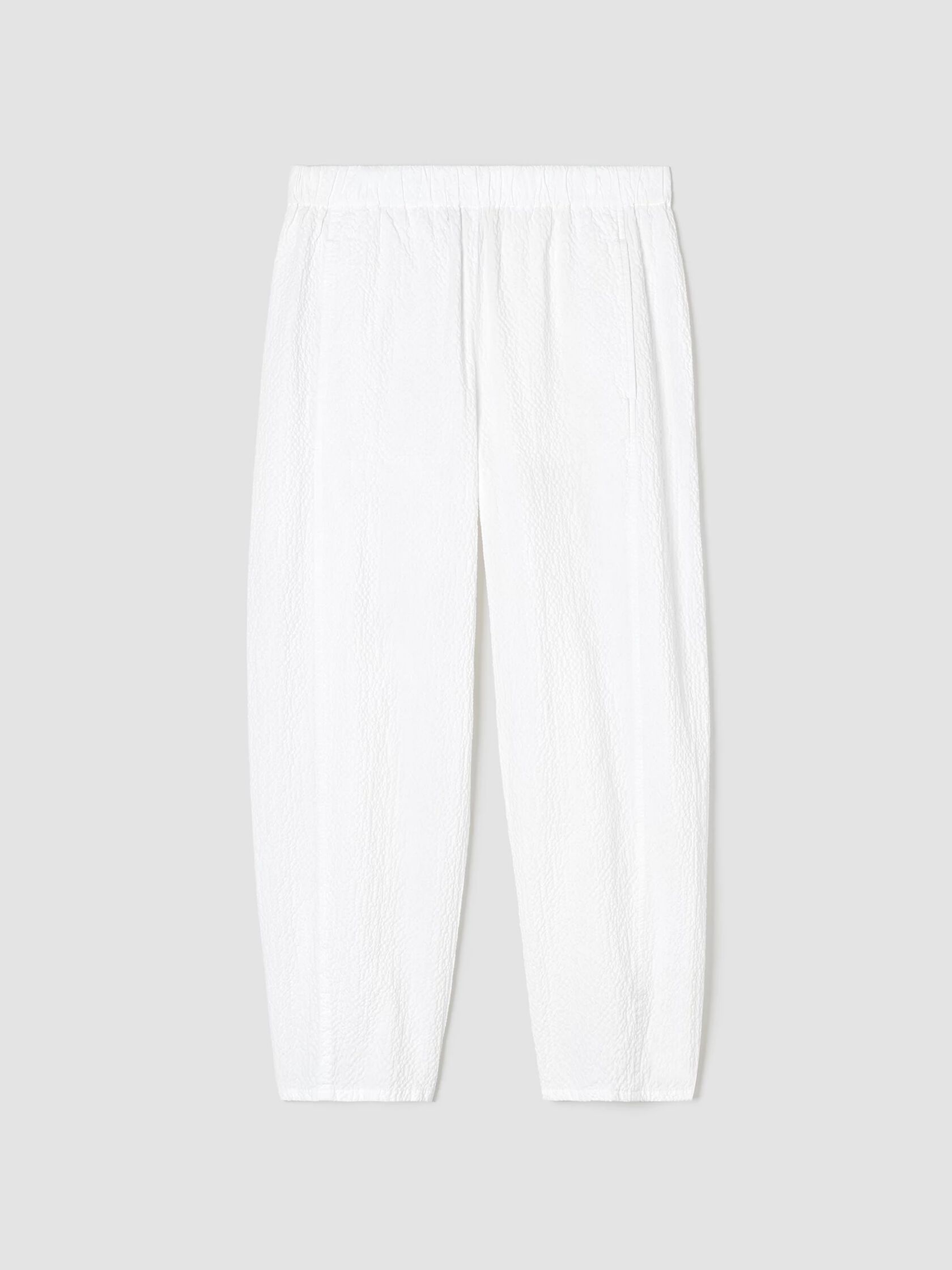 Organic Cotton Pucker Lantern Pant