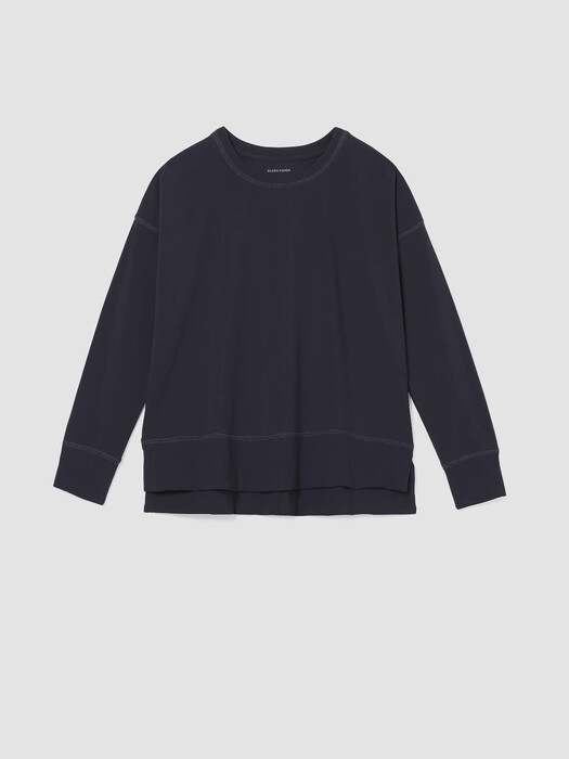 Pima Cotton Stretch Jersey Box-Top