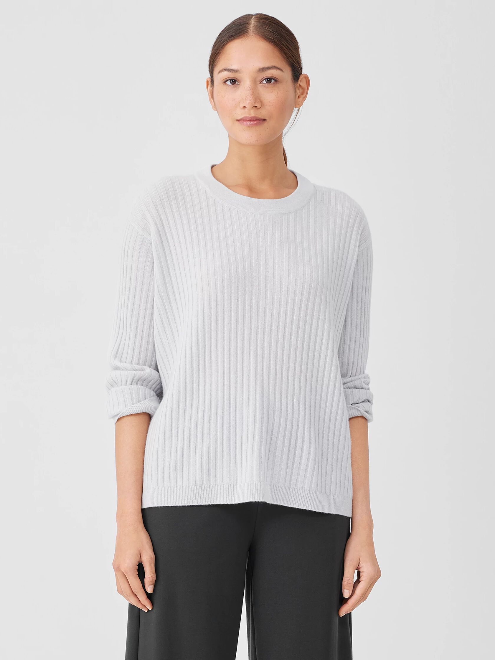 Italian Cashmere Crew Neck Top