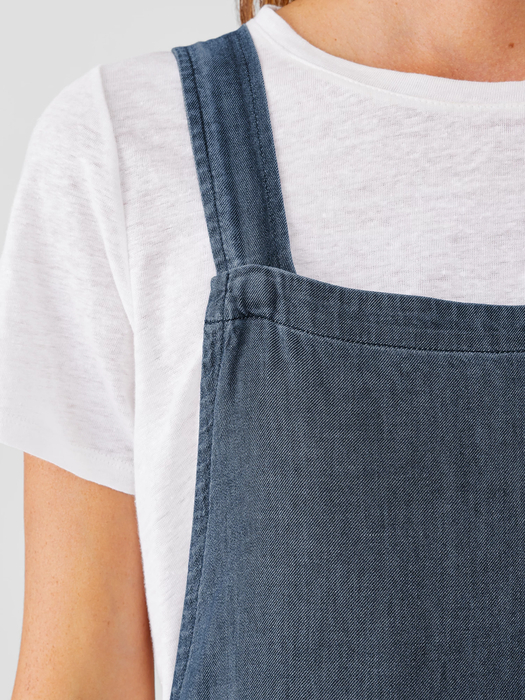 Airy Organic Cotton Twill Overalls