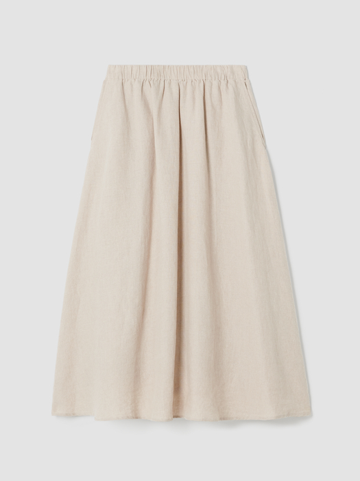 Organic Linen Pocket Skirt