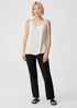 System Stretch Crepe Straight Pant