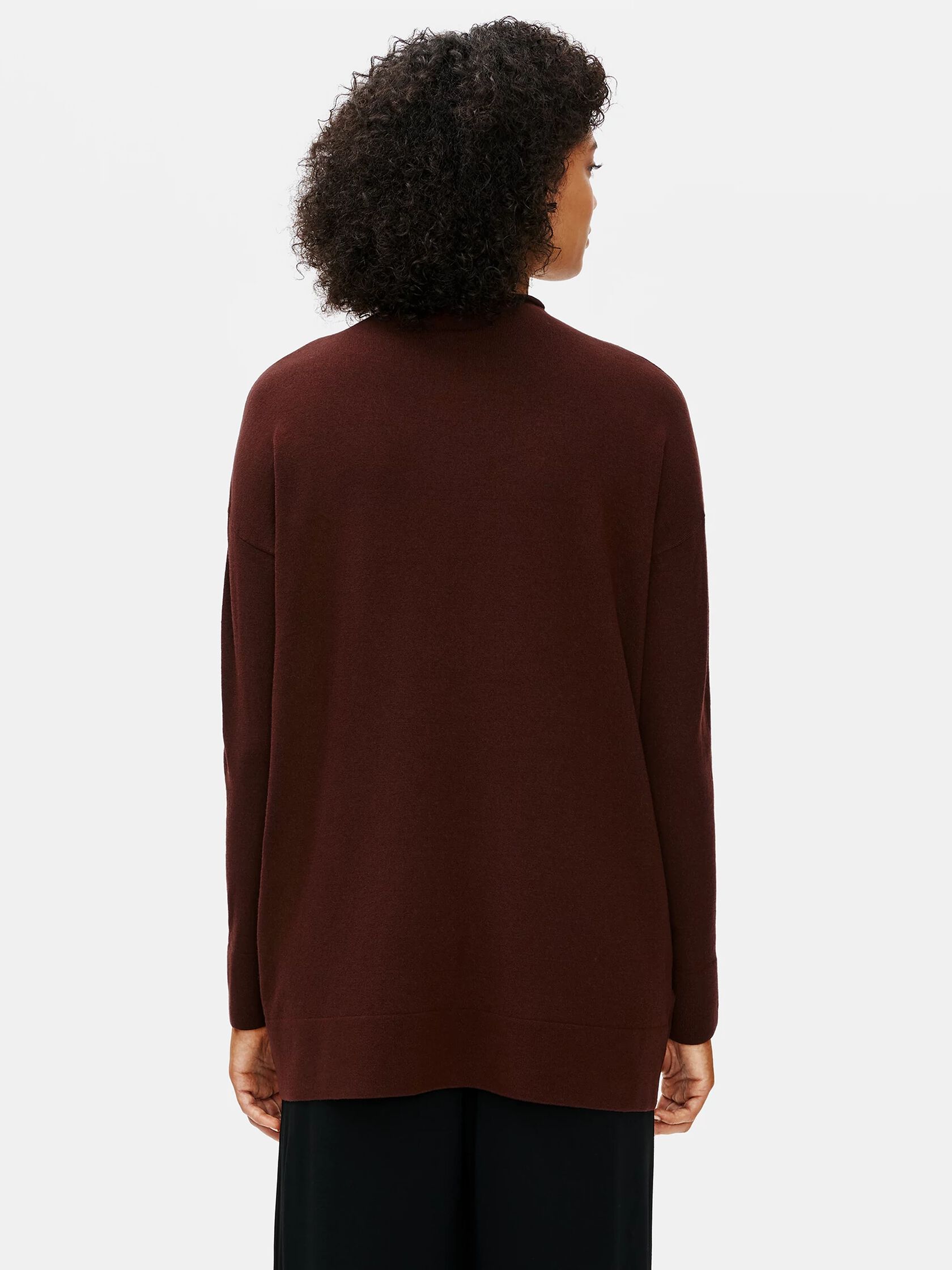 Luxe Merino Stretch Tunic in Responsible Wool