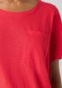 Organic Cotton Slubby Jersey Pocket Tee