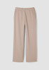 Organic Cotton French Terry Straight Pant