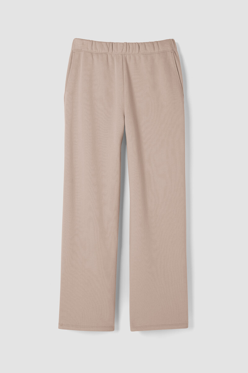 Organic Cotton French Terry Straight Pant Organic Cotton French Terry Straight Pant