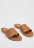 Edge Leather Slide Sandal