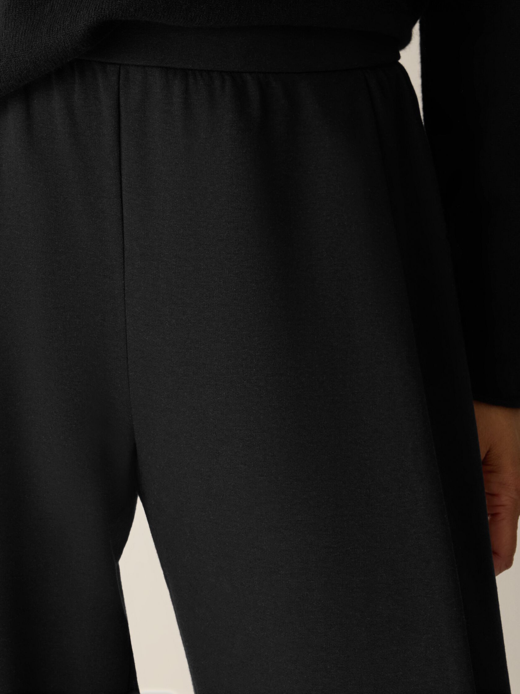 Cozy Brushed Terry Hug Straight Pant
