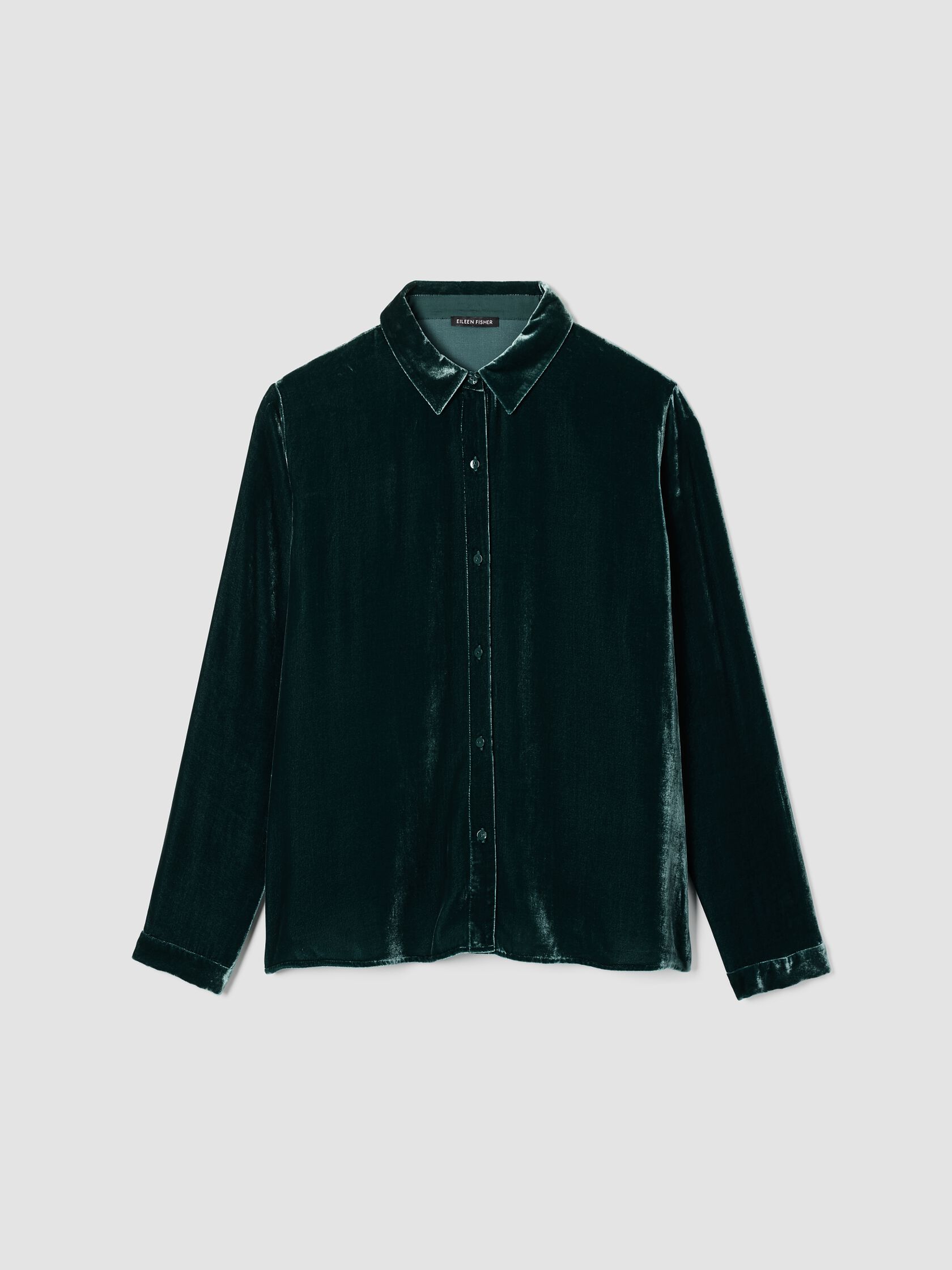 Velvet Classic Collar Shirt