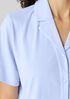 Organic Cotton Interlock Notch Collar Sleep Shirt