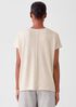 Organic Linen Cotton V-Neck Top