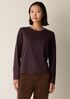 Organic Pima Cotton Jersey Long-Sleeve Tee