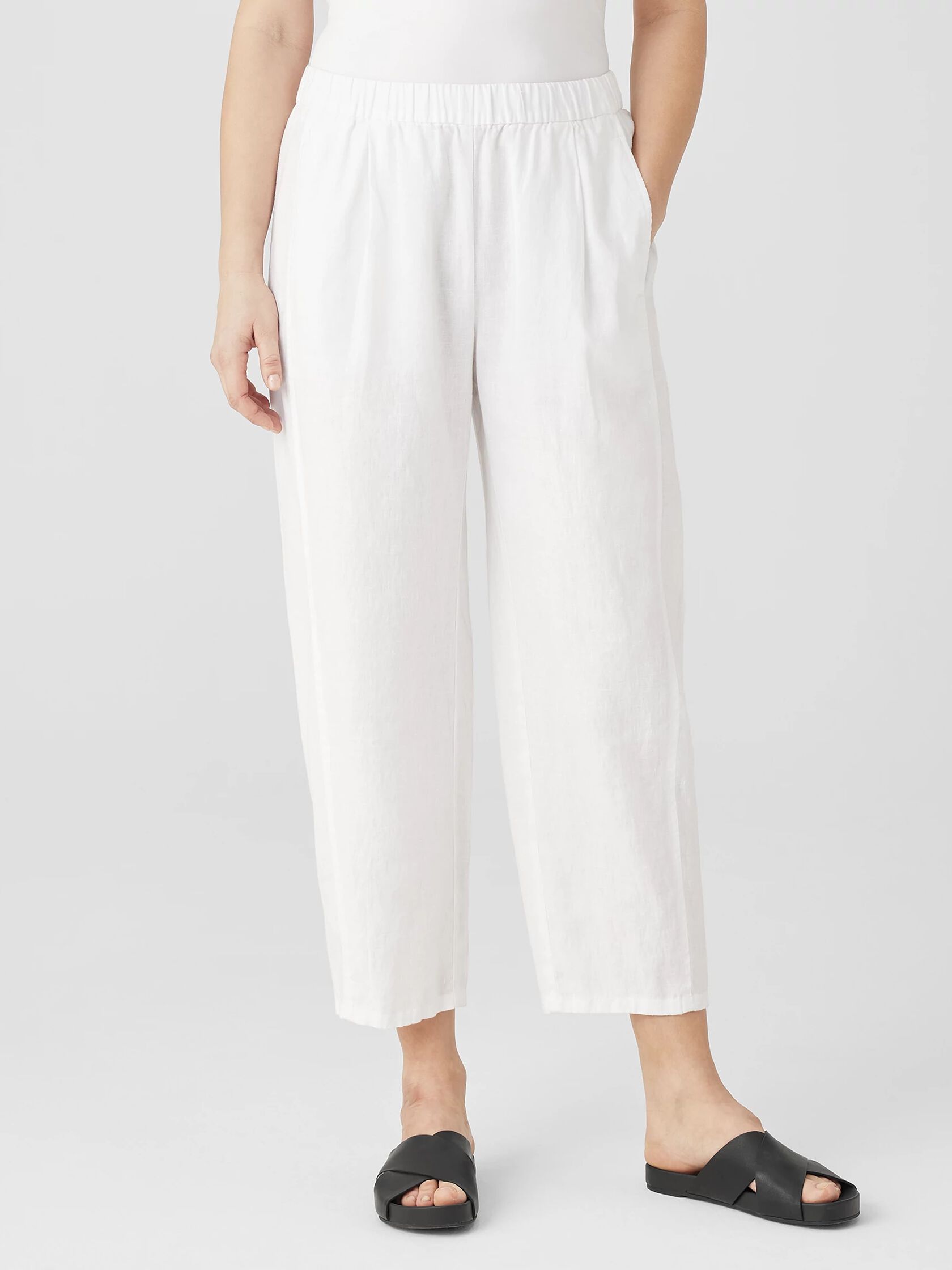 Organic Linen Lantern Pant