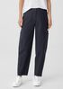 Cotton Hemp Stretch Lantern Pant