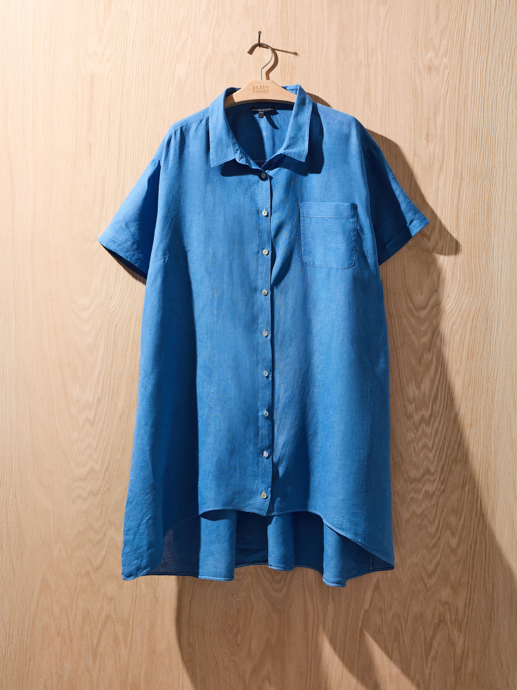 Renew Handkerchief Linen Dress, 1X