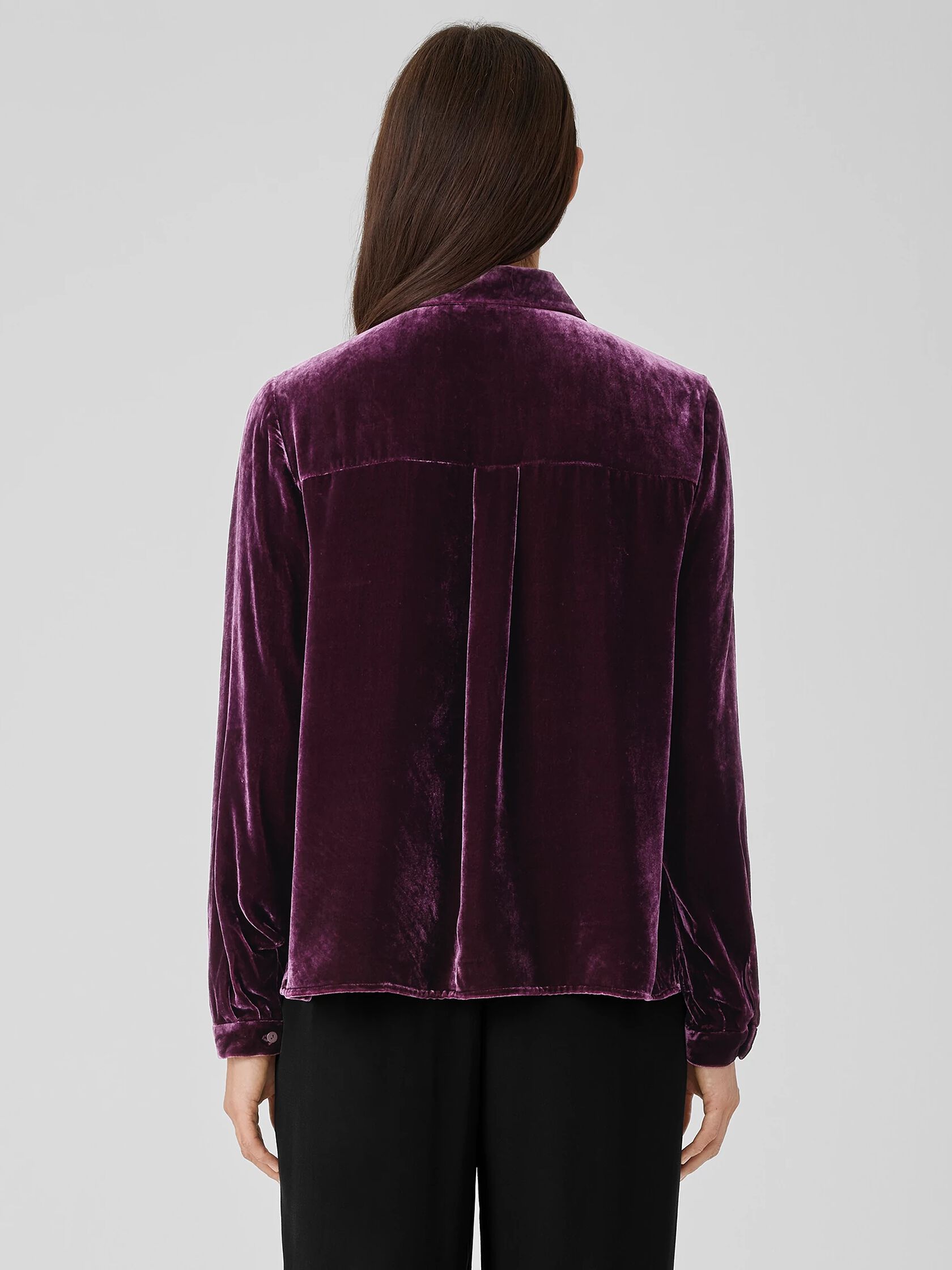 Velvet Classic Collar Shirt