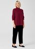 Merino Turtleneck Top in Responsible Wool