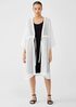 Organic Linen Gauze Belted Jacket