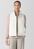 Eggshell Recycled Nylon Reversible Vest