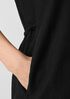 Organic Linen Jewel Neck Dress