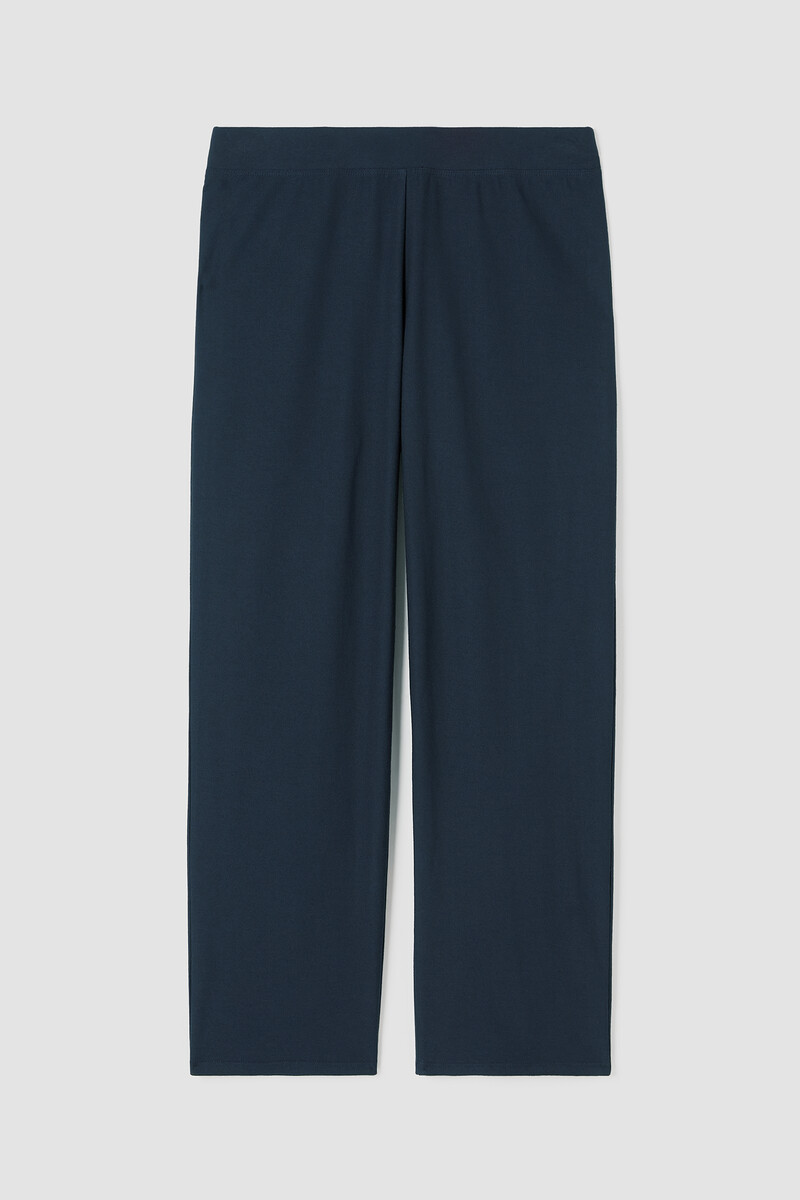 Washable Stretch Crepe Straight Pant Washable Stretch Crepe Straight Pant