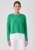 Cotton Fluff Crew Neck Top