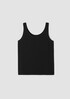 Pima Cotton Stretch Jersey Scoop Neck Tank