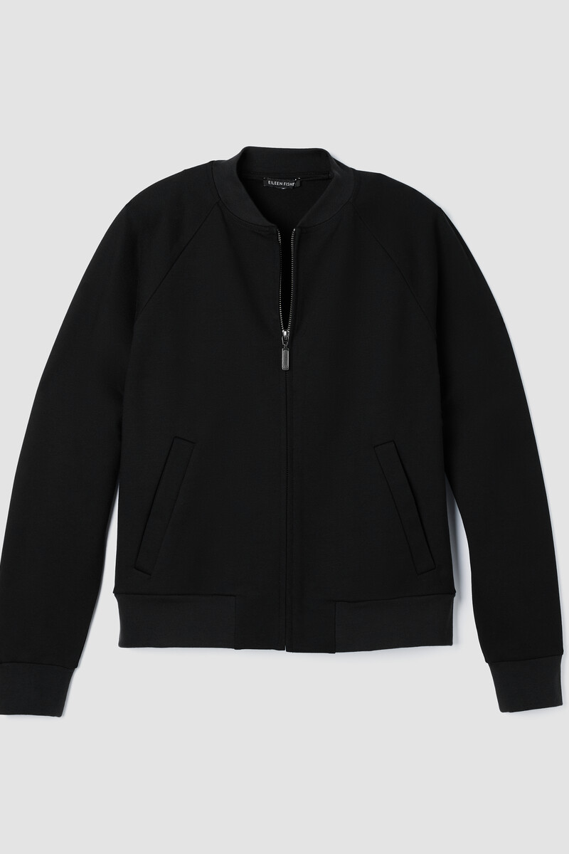 Washable Flex Ponte Flight Jacket Washable Flex Ponte Flight Jacket