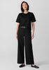 Washable Flex Ponte Wide Trouser Pant