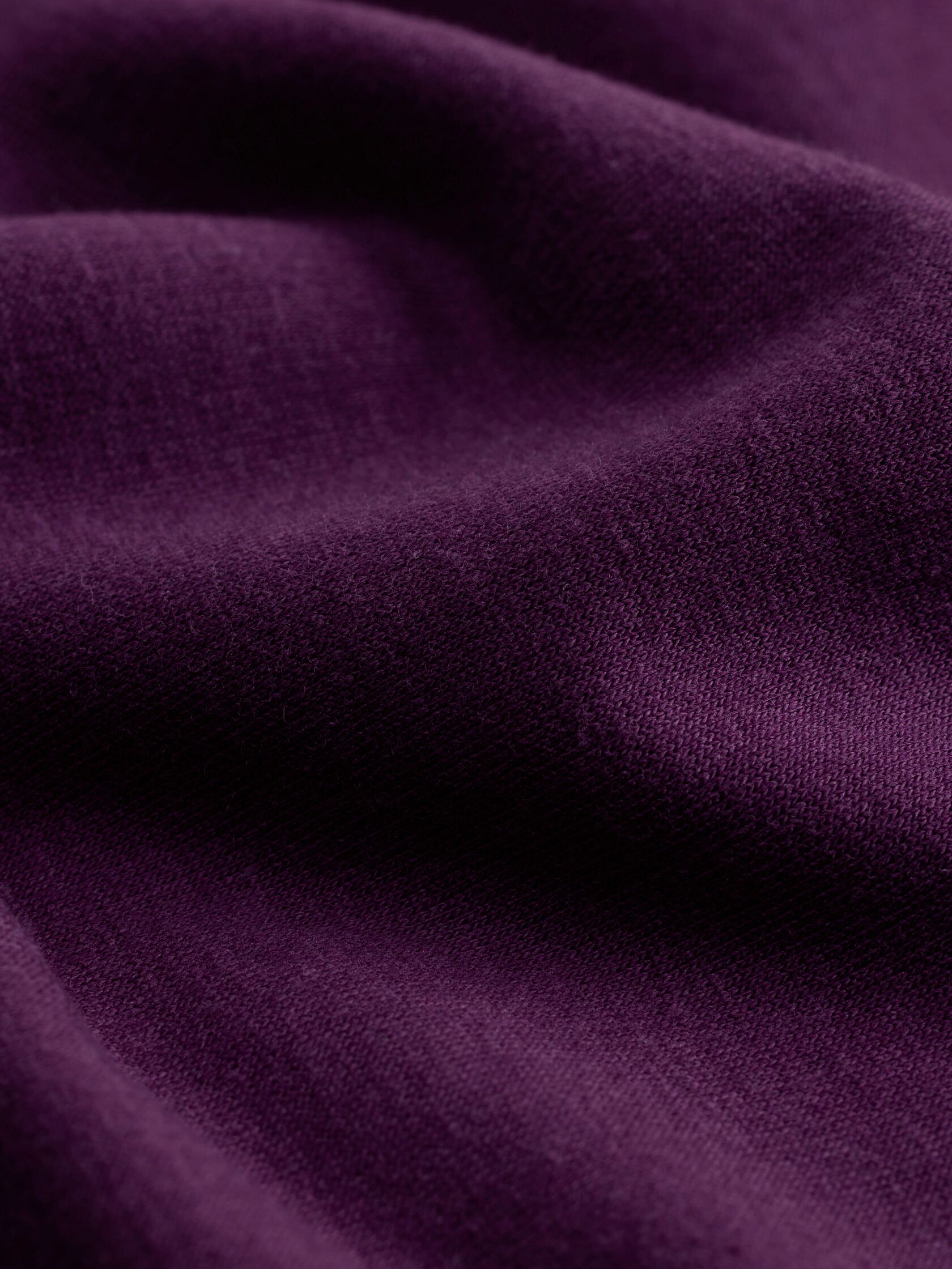 Cozy Brushed Terry Hug Crew Neck Long Top