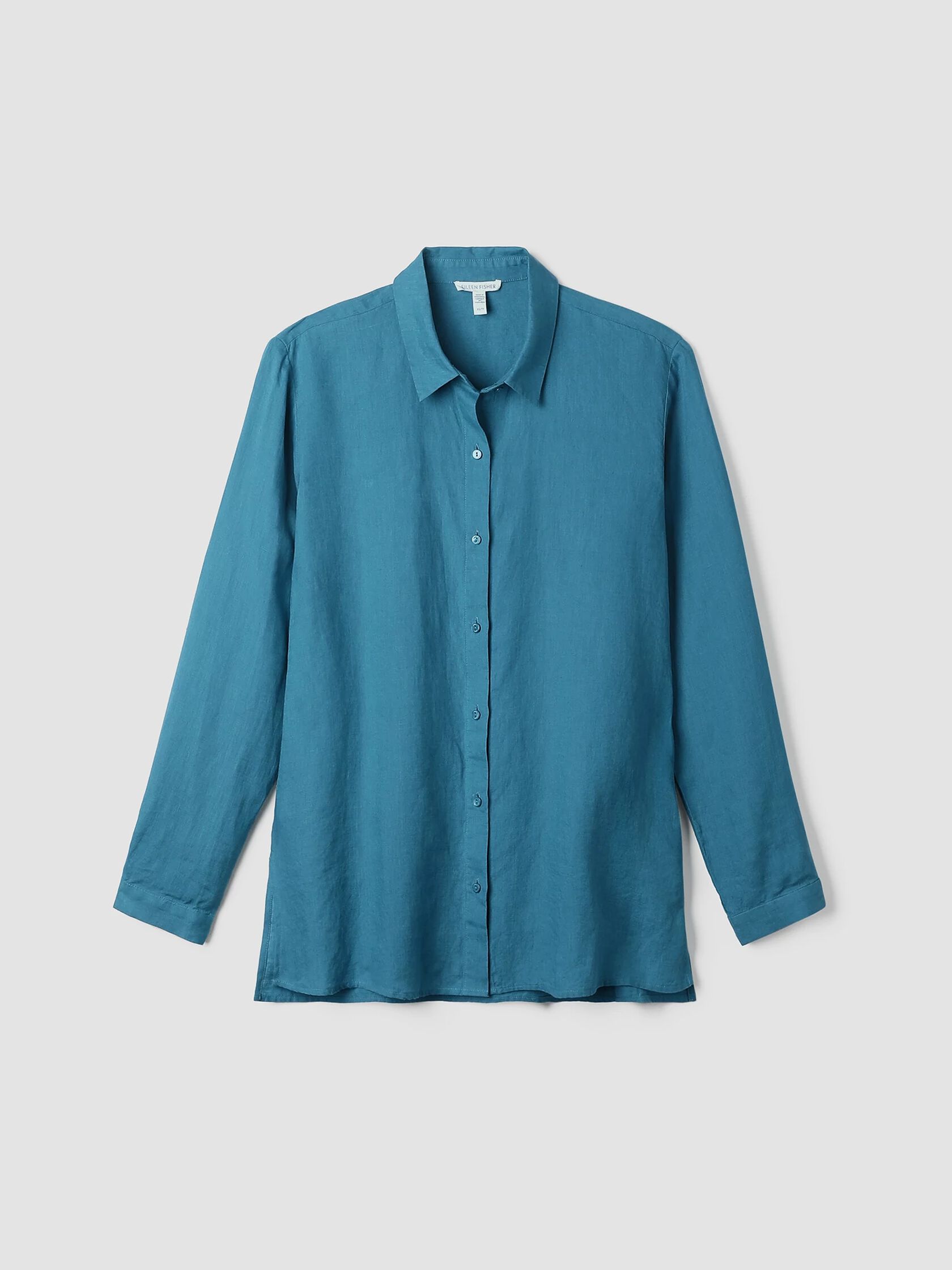 Organic Handkerchief Linen Classic Collar Shirt