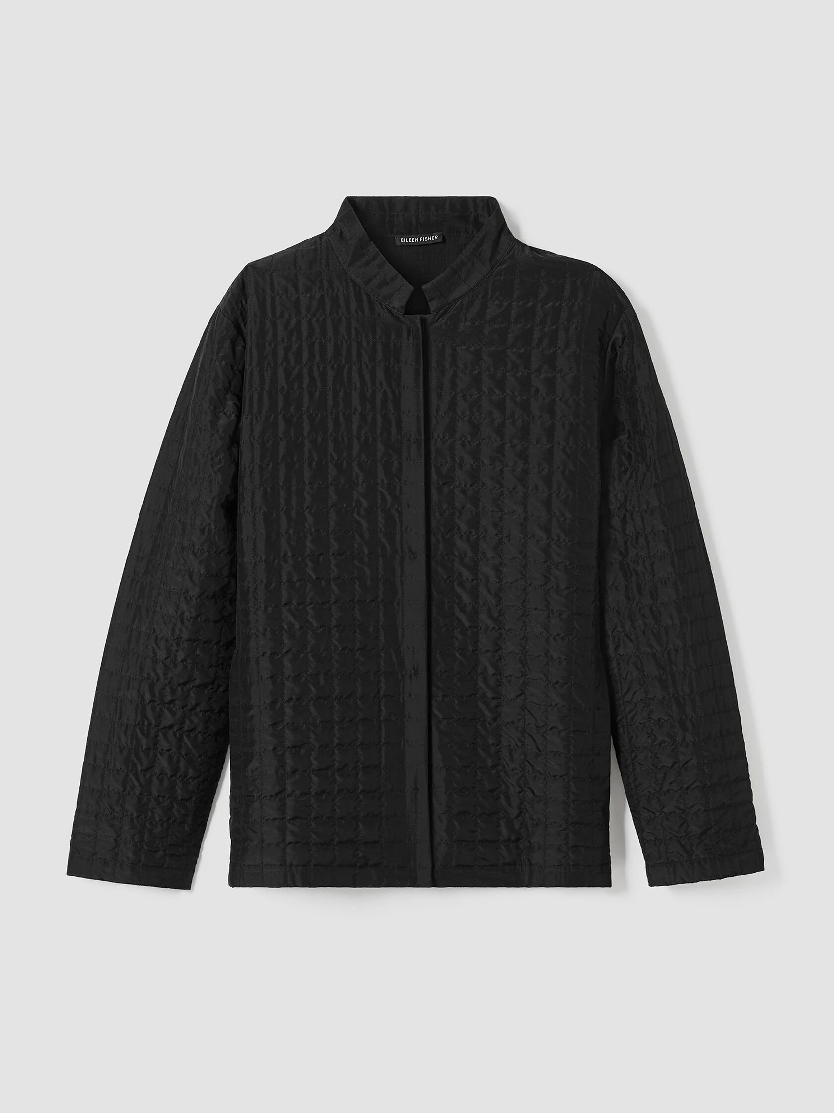 Silk Habutai Quilted Jacket
