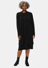 Stretch Silk Jersey High Collar Jacket