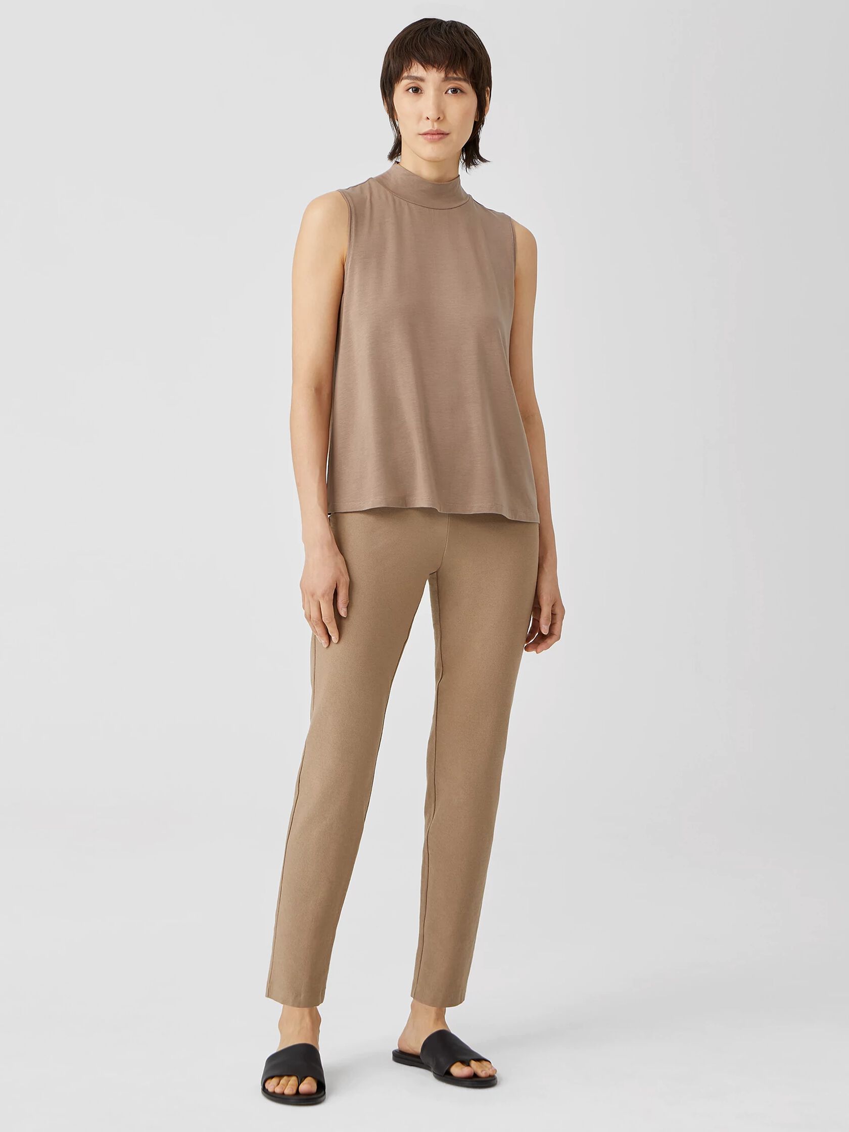 Washable Stretch Crepe Pant