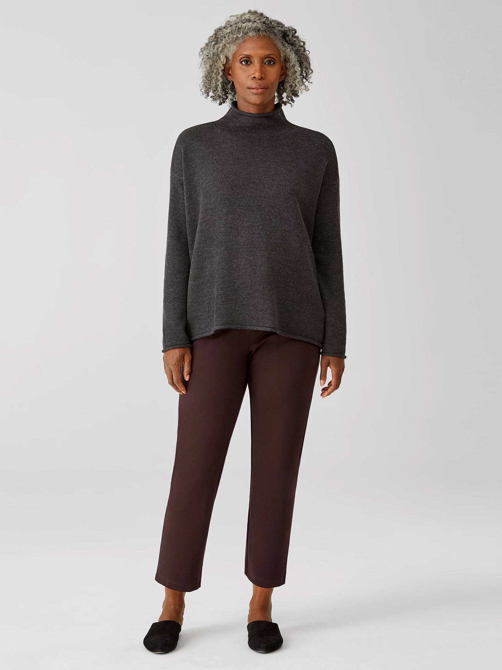 Flex Ponte Slouchy Ankle Pant