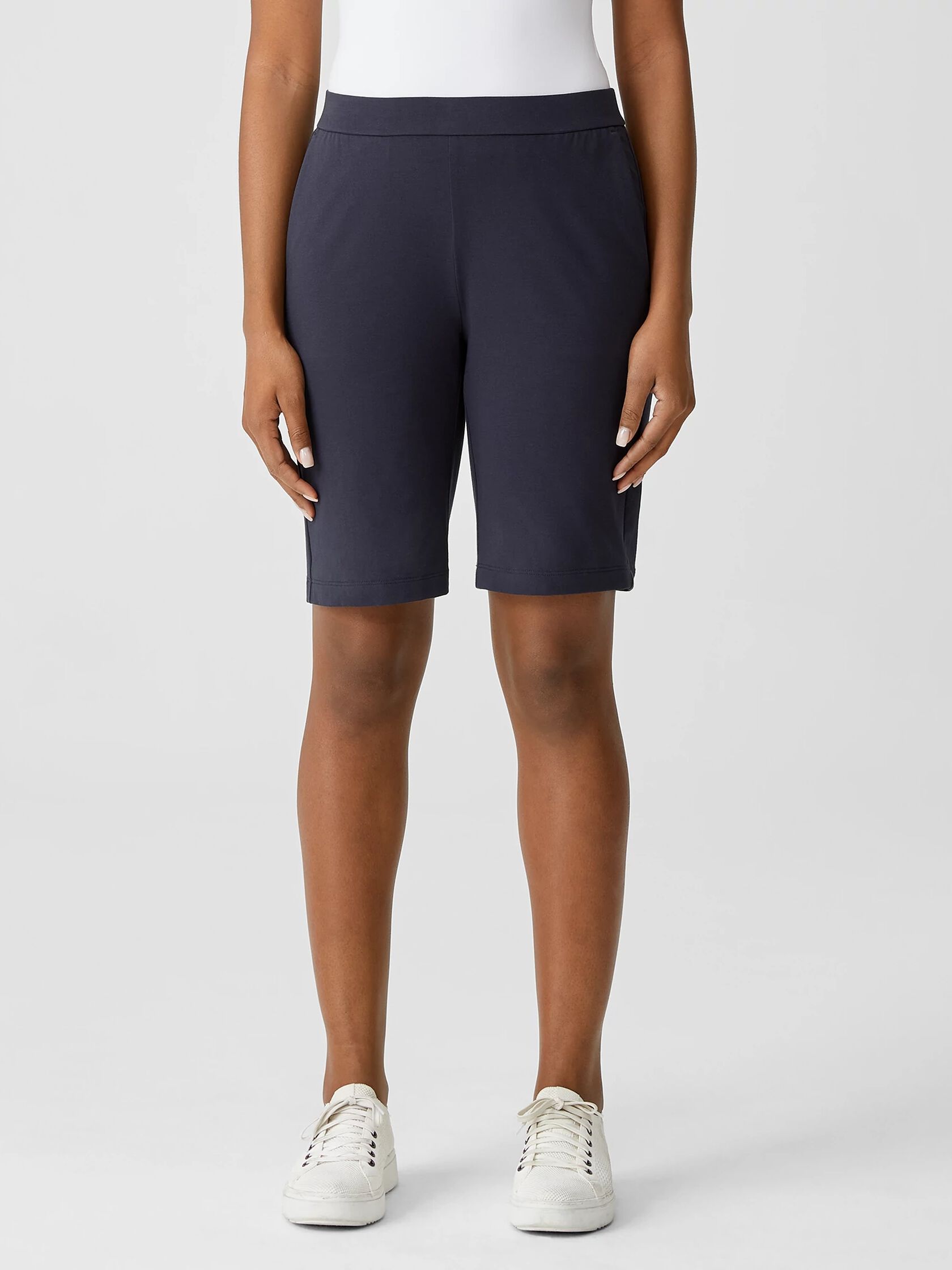 Organic Pima Cotton Stretch Jersey Shorts