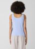 Stretch Silk Jersey Scoop Neck Tank