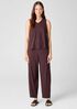 Hemp Organic Cotton Twist V-Neck Tank